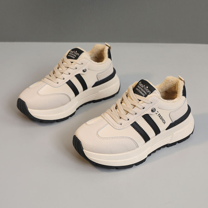 Damen Sneaker Bequem Dämpfend Kuschelig