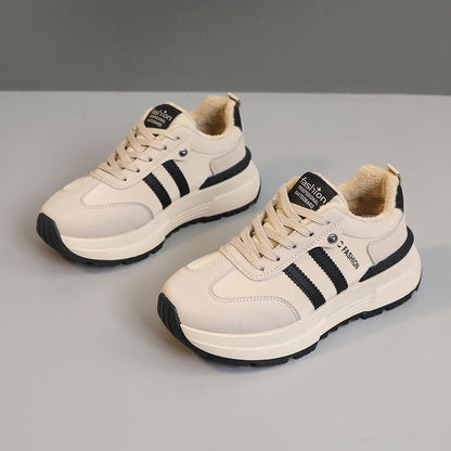 Damen Sneaker Bequem Dämpfend Kuschelig