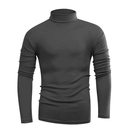 Elegantes Herren Polohemd Langarm Modern