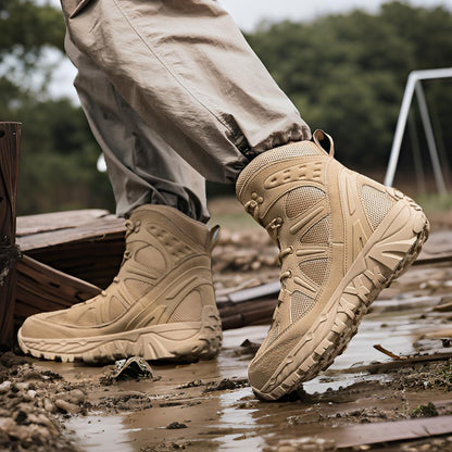 Herren Outdoor-Stiefel Wasserdicht Rutschfest Robust