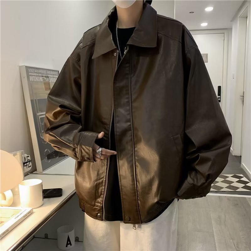 Herren Übergangsjacke Lässig Modern Mit Taschen - BerlinGlamour