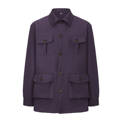 Herren Utility-Jacke Vielseitig Praktisch Wasserabweisend