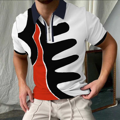 Herren Polo Shirt Kurzarm Kariert Modern Berlin - BerlinGlamour