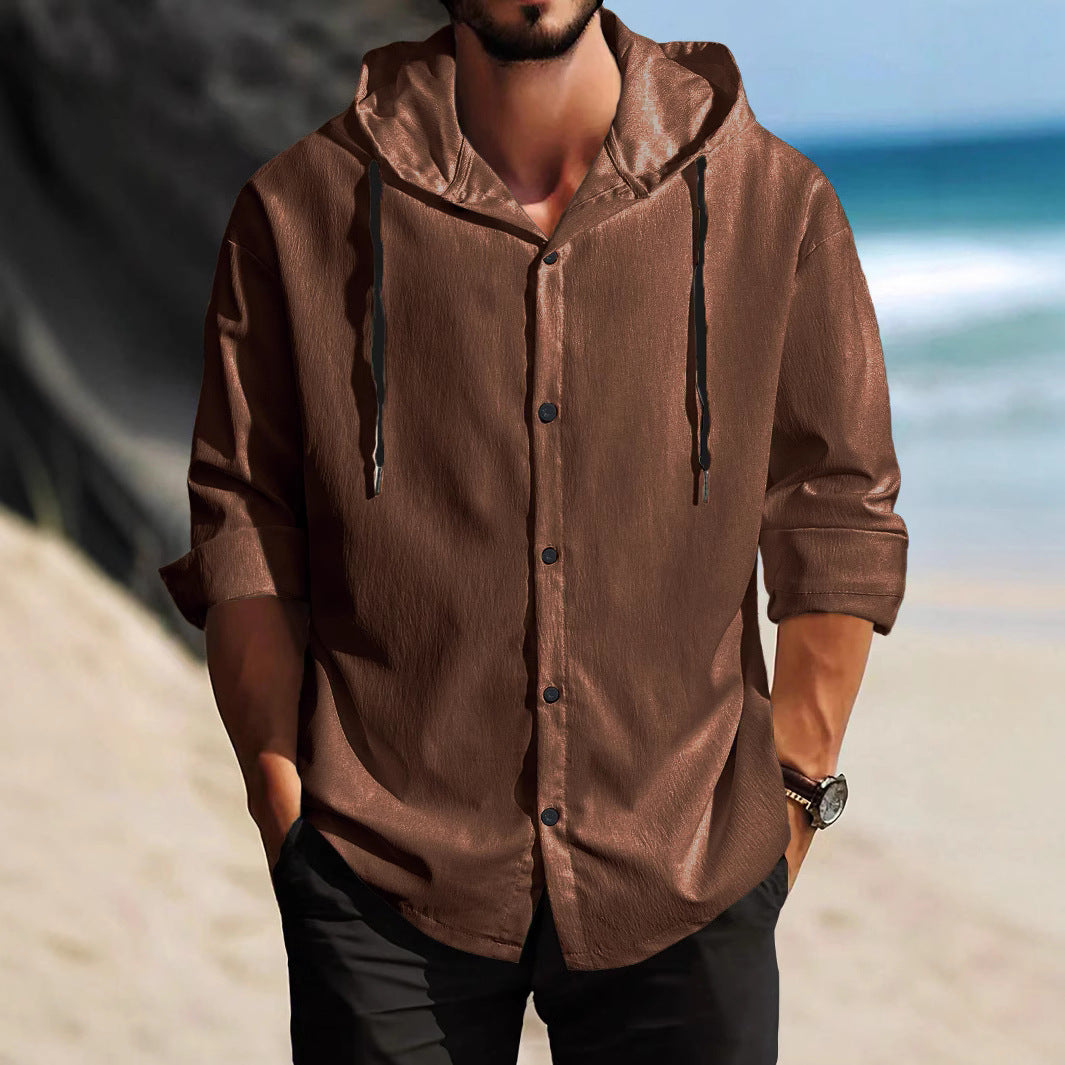 Herren Sportjacke mit Kapuze Modern Trendig