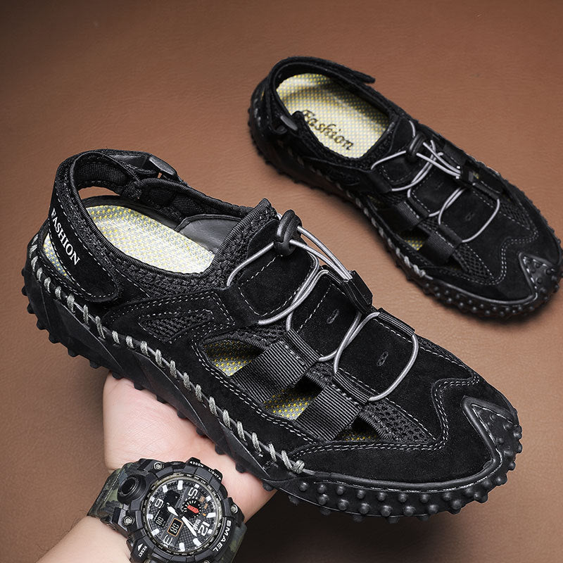Damen Sandalen Bequem Schnellschnürsystem Modern