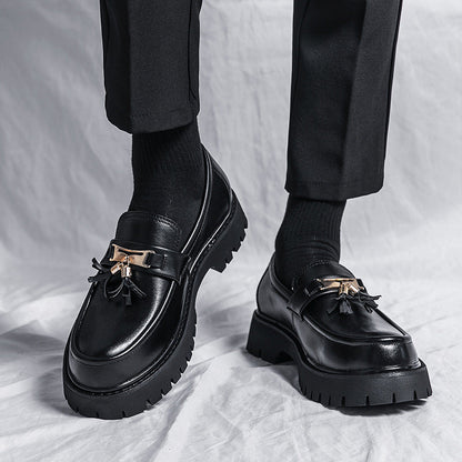 Damen Mokassins Rutschfest Quasten Schuhe Bequem