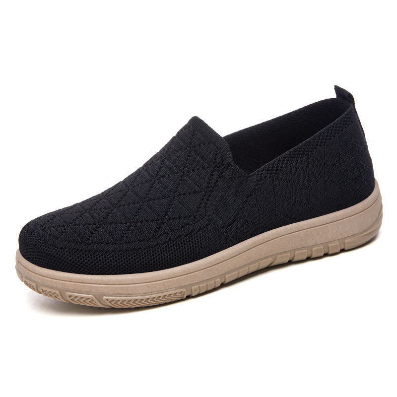 Damen Slip-On Schuhe Bequem Atmungsaktiv Leicht