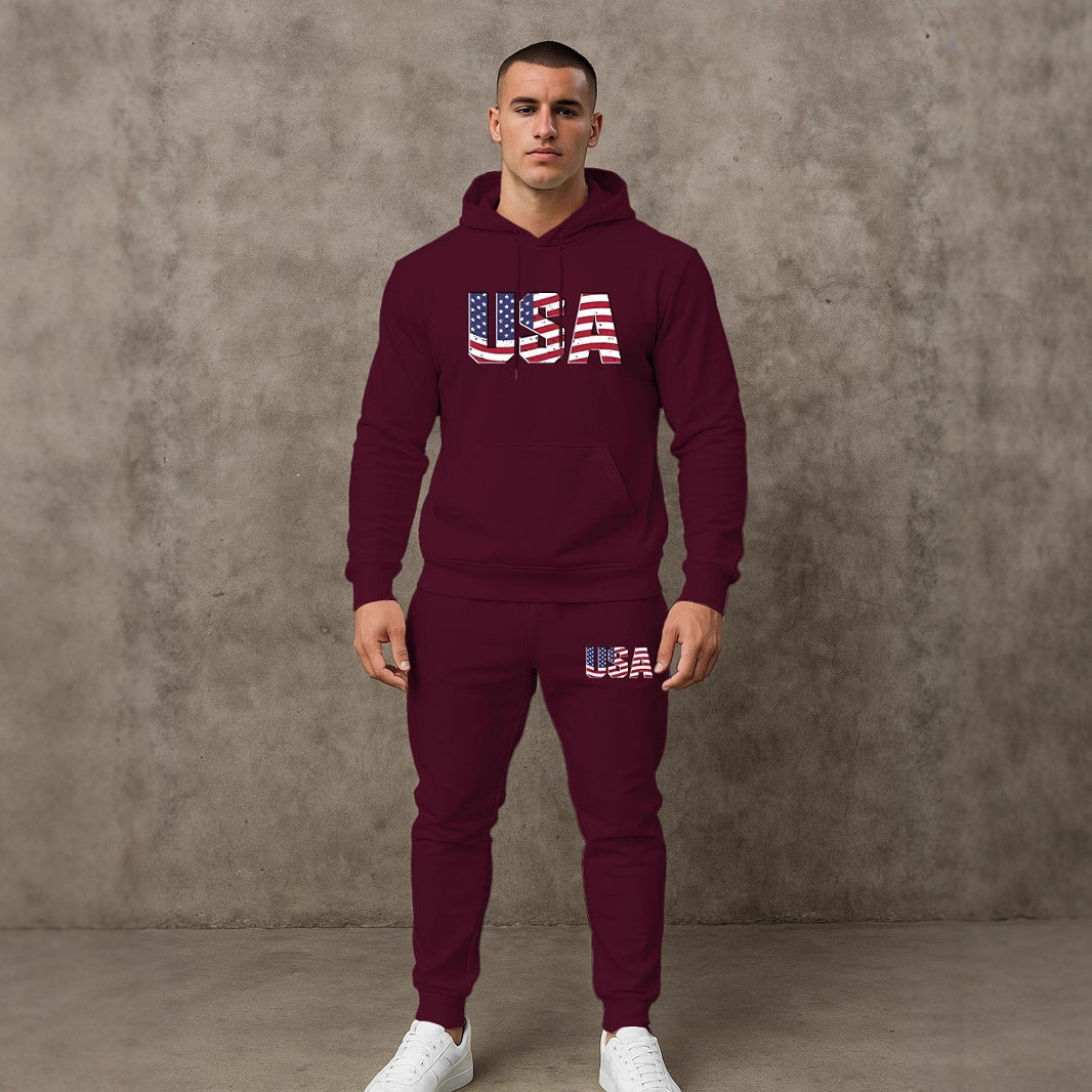 Herren Hoodie und Jogginghose Set Modisch Sportlich - BerlinGlamour
