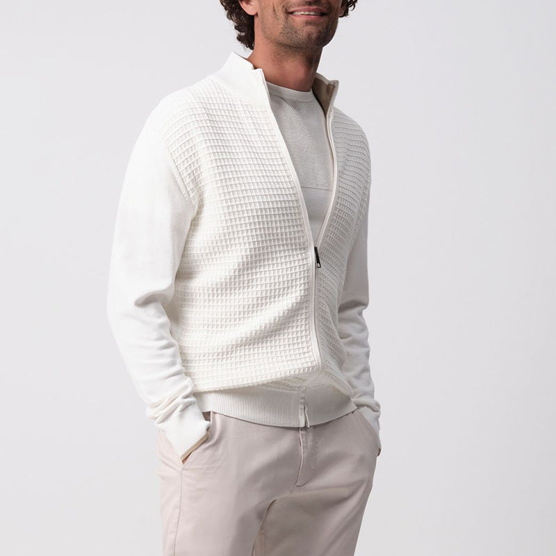 Herren Strickjacke Modern Slim Fit Qualität