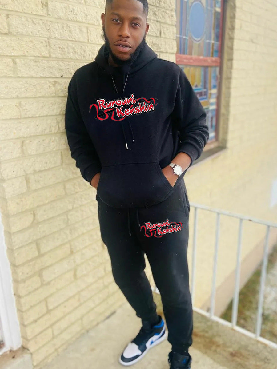 Herren Hoodie Jogginghose Set Berlin Stadt Style