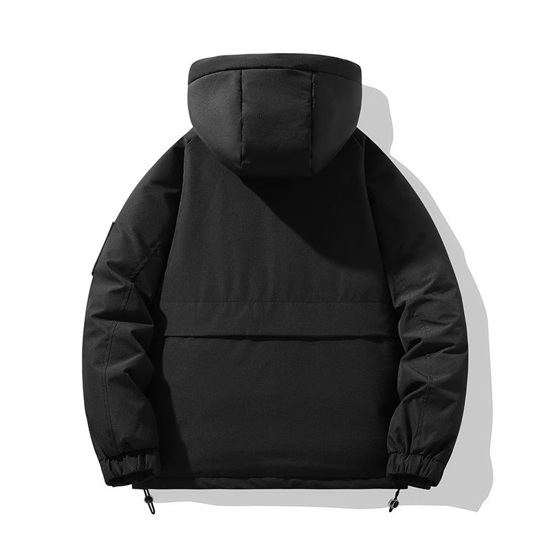 Herren Winterjacke Isoliert Wärmedämmend mit Innenfutter