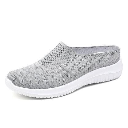 Damen Freizeitschuhe Atmungsaktiv Slip-On Bequem