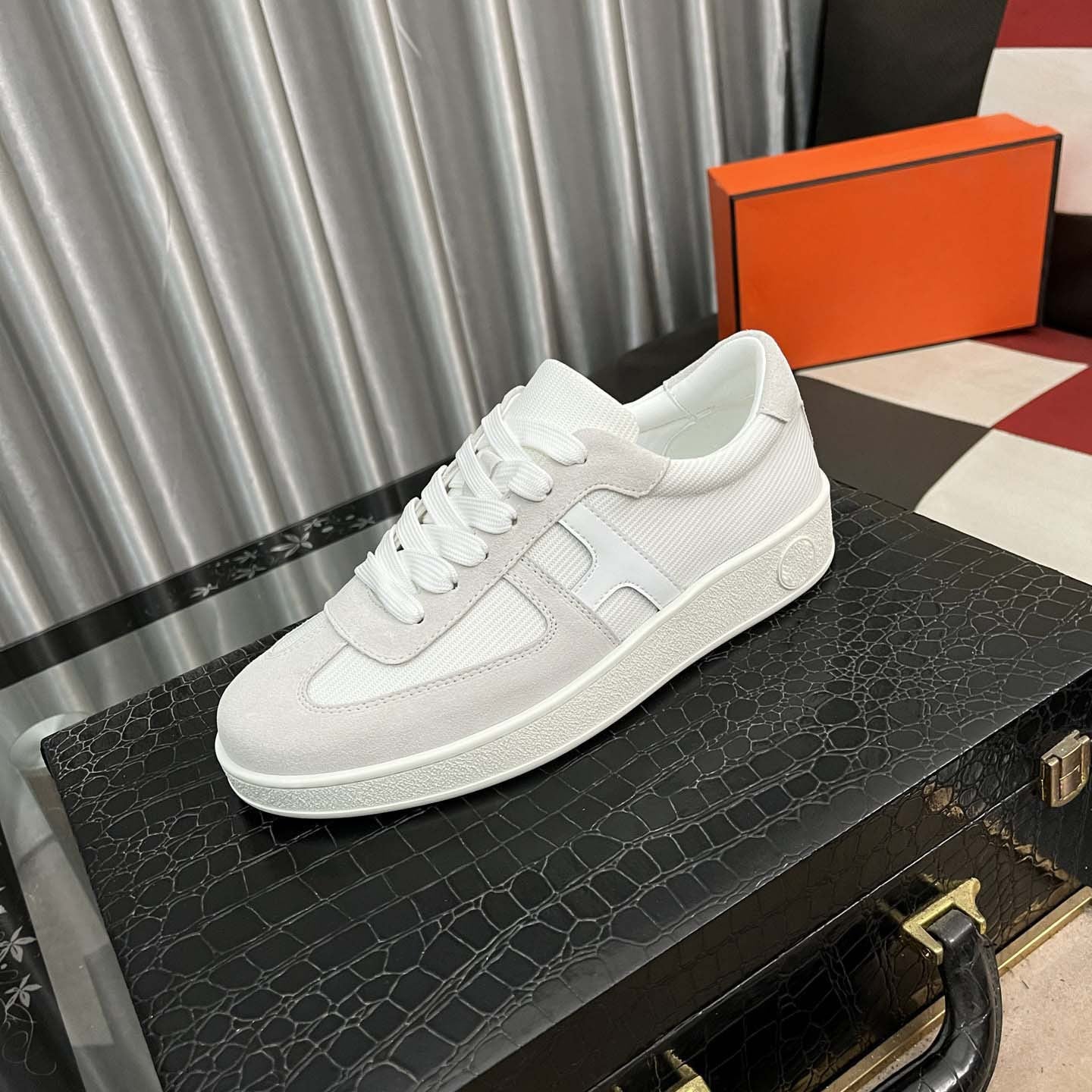 Damen Schnürschuhe Atmungsaktiv Mesh Modern