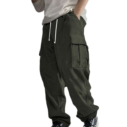 Herren Cargo-Hose Baumwolle Bequem Modern - BerlinGlamour