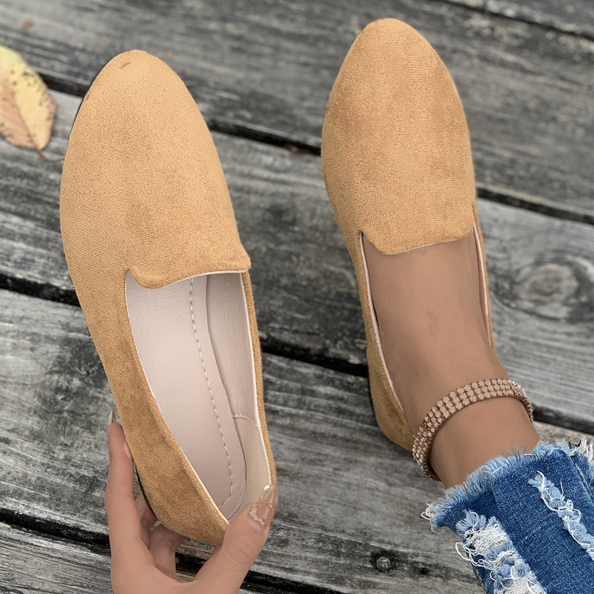 Bequeme Damen Slipper Weich Elegantes Design
