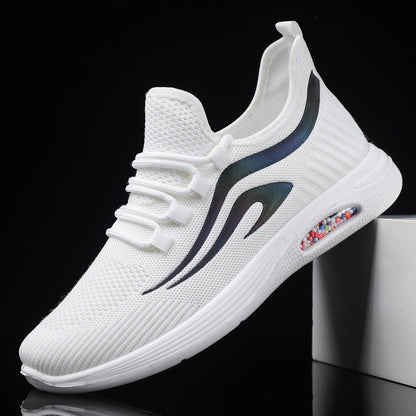 Damen Laufschuhe Sportlich Mesh Leicht mit Dämpfung