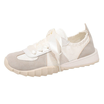 Damen Sneaker Sportschuhe Glänzend Atmungsaktiv