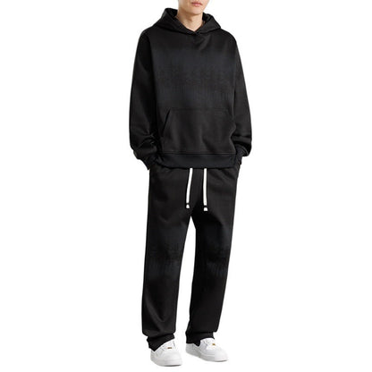 Herren Loungewear Set Bequem Baum Print Relaxed
