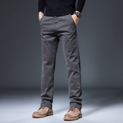 Herren Chino-Hose Bequem Mit Seitentaschen