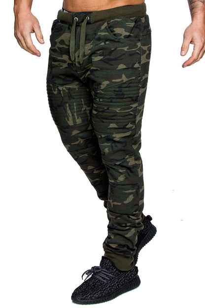 Herren Jogginghose Slim Fit Sportlich Mit Struktur