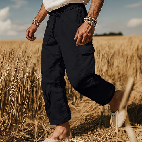 Herren Cargo Shorts Elastisch Multifunktionale Taschen
