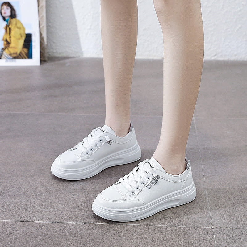 Damen Sneaker Sportlich Atmungsaktiv Mesh Weiße Sohle