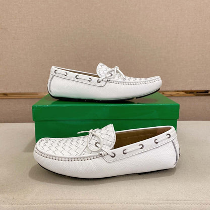 Damen Mokassin Geflochtene Schuhe Sommer Mode