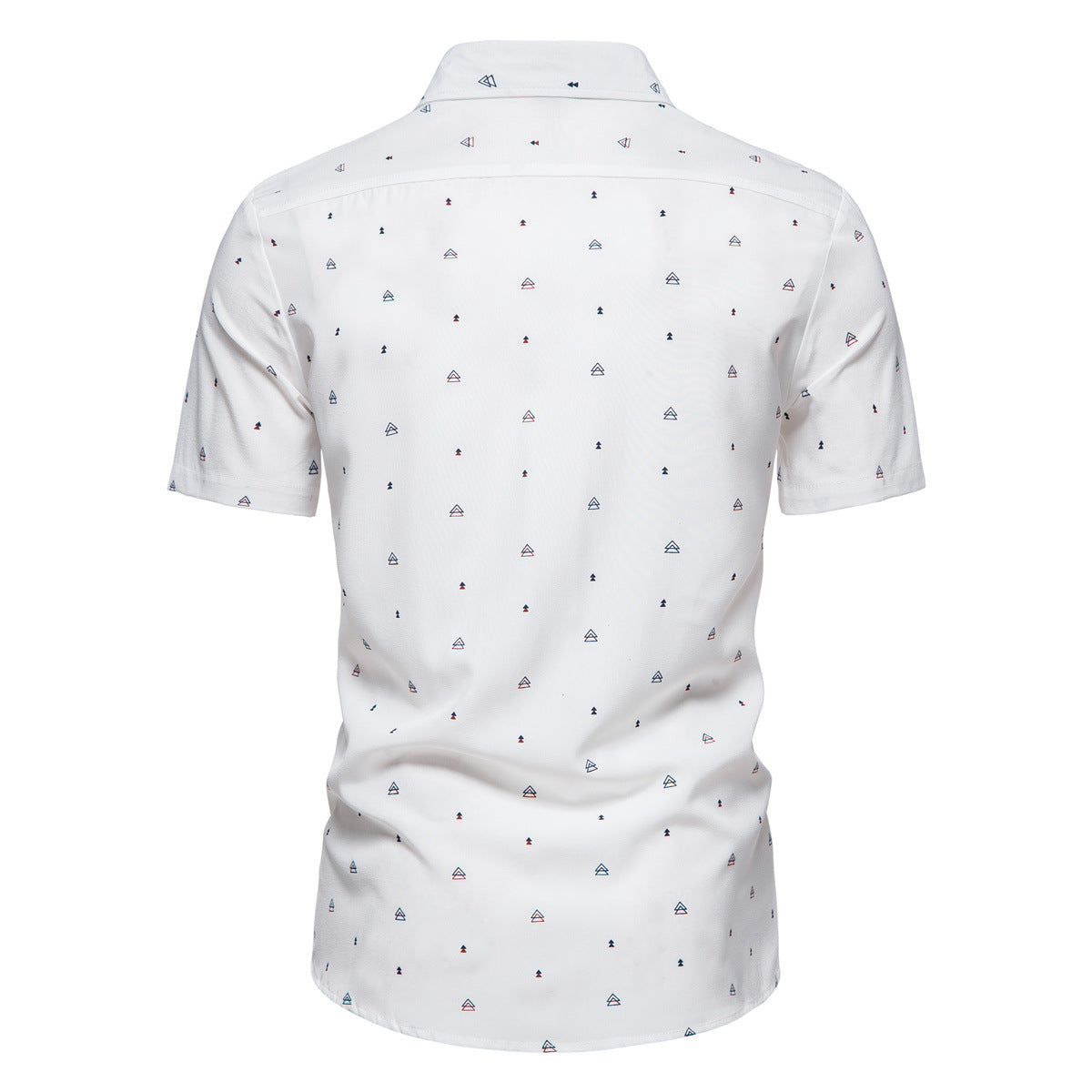 Herren Kurzarmhemd Modern Muster Berlin Style
