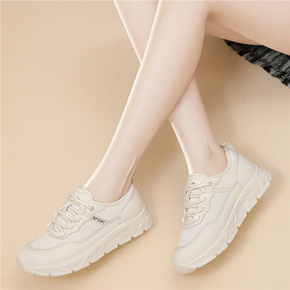Damen Sneaker Sportlich Freizeit Bequem Laufsohle