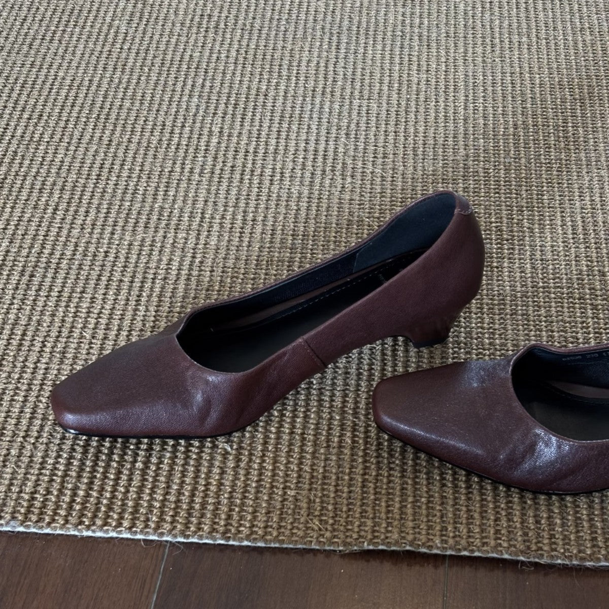 Damen Schuhe Quadratische Zehenpartie Flexibles Fußbett Elegant