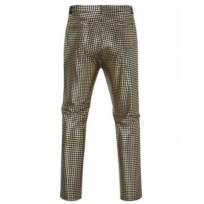 Modische Herrenhose Glänzend Elegant Freizeit