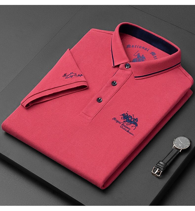 Herren Polohemd Kurzarm Modern