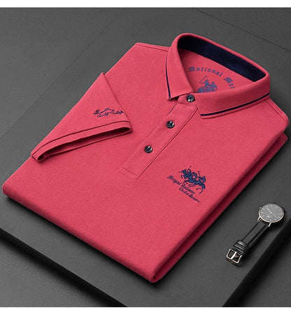 Herren Polohemd Kurzarm Modern