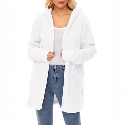 Weiche Damen Fleecejacke Warm Berlin Style