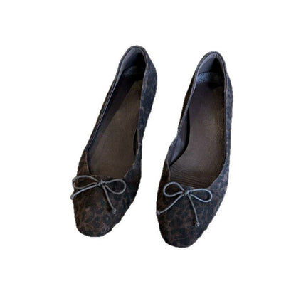 Damen Ballerinas Weich Wildleder Schnürsenkel