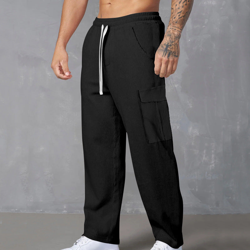 Herren Cargohose Bequem Elastisch Praktisch