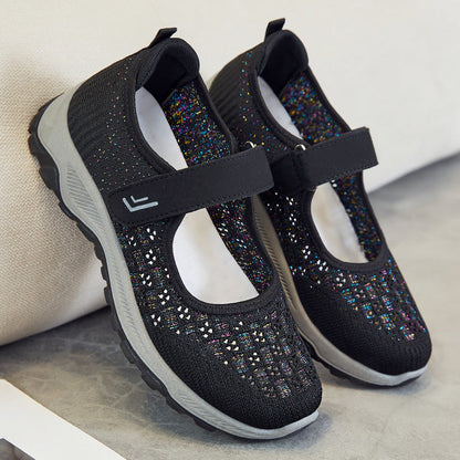 Damen Sportschuhe Komfort Weite Passform Atmungsaktiv