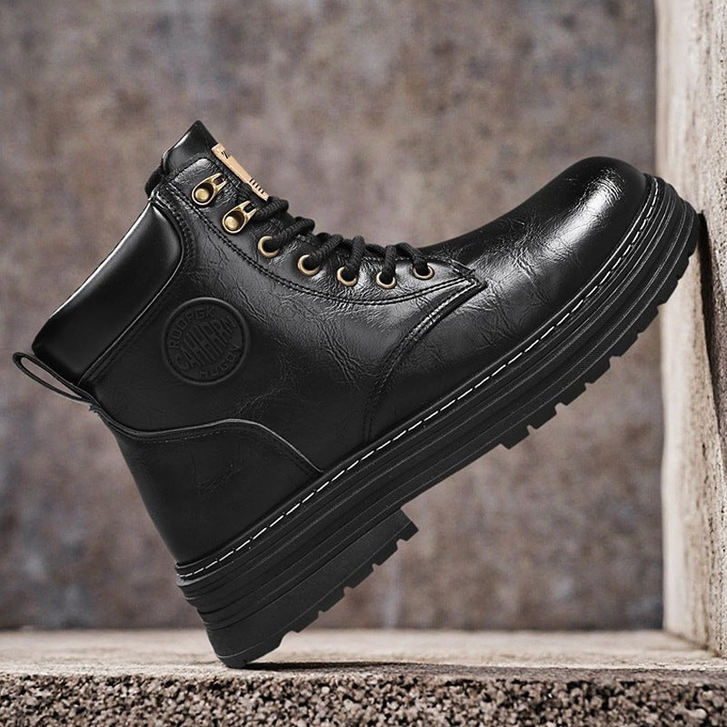 Damen Stiefel Robust Schnürstiefel Rutschfest Winter