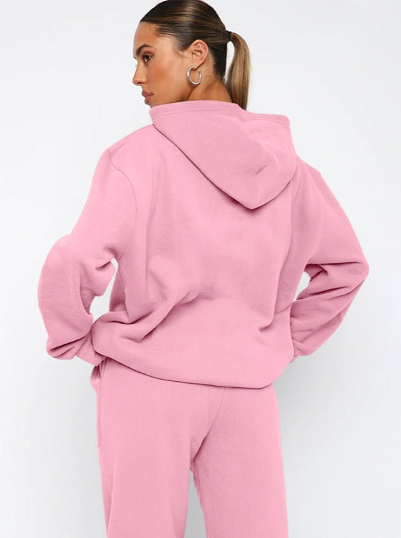 Damen Hoodie Set Oversized Jogger Komfort