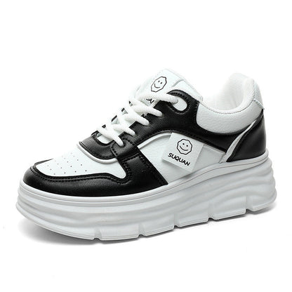 Damen Sneaker Plateau Schuhe Mit Dämpfung Trendy