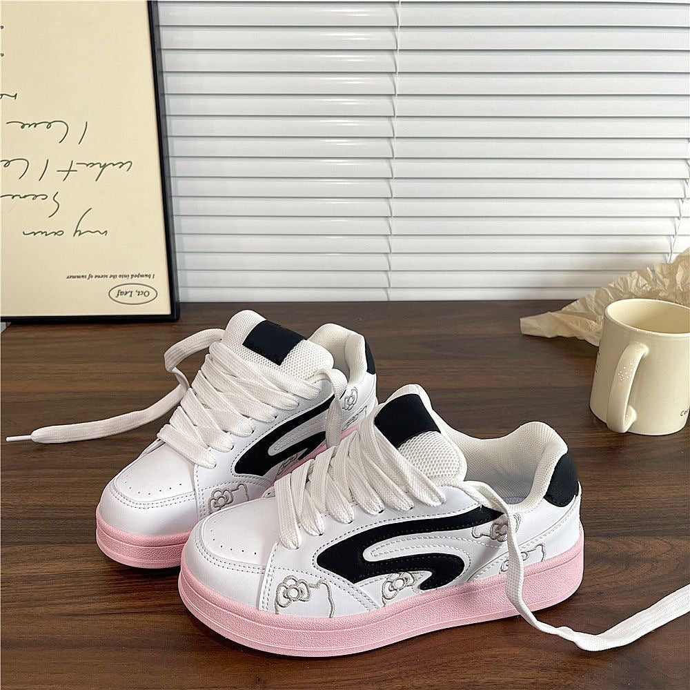 Damen Sneaker Sportlich Luftig Einzigartig