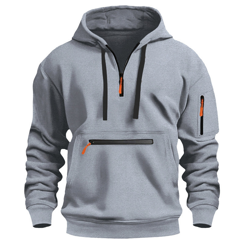 Funktionspullover Herren Sportlich Wasserabweisend - BerlinGlamour