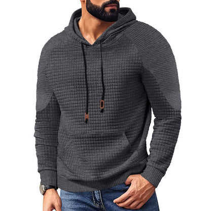 Herren Kapuzenpullover Modern Berlin Style Grau