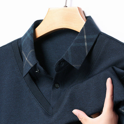 Herren Pullover V-Ausschnitt Modern Strukturiert Elegent