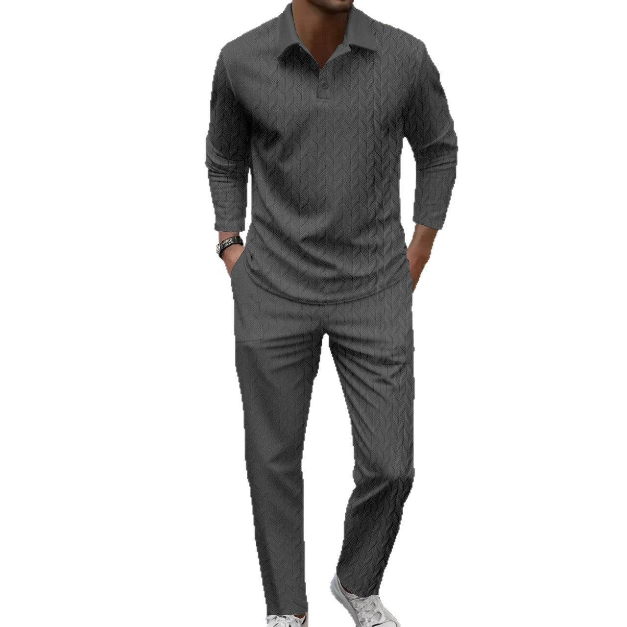 Herren Freizeitanzug Elegant Mit Hosenträger