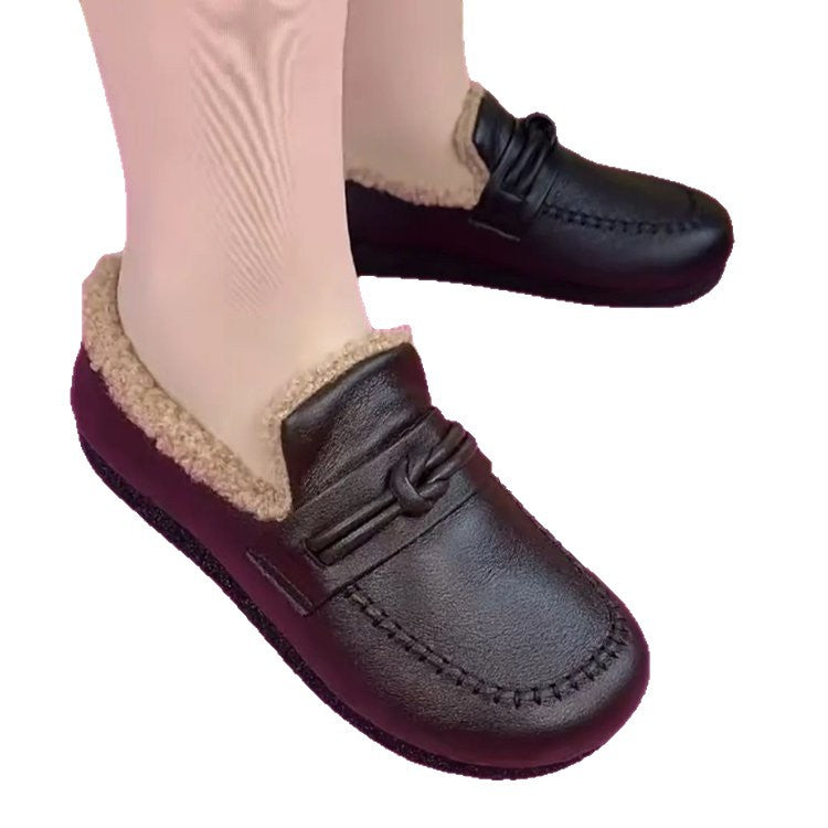 Damen Hausschuhe Warm gefüttert Plüsch Schuhe Winter