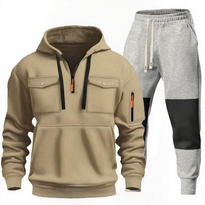 Herren Sportset Sweatshirt und Jogginghose Funktionell Komfortabel