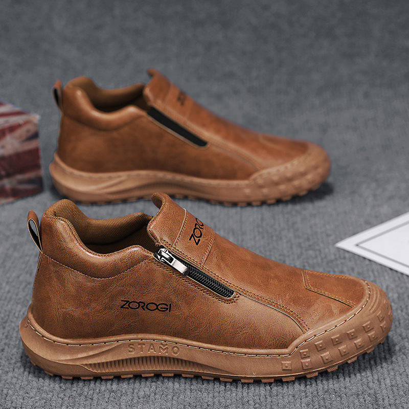 Damen Sneaker Slip-On Wasserdicht Atmungsaktiv Trend