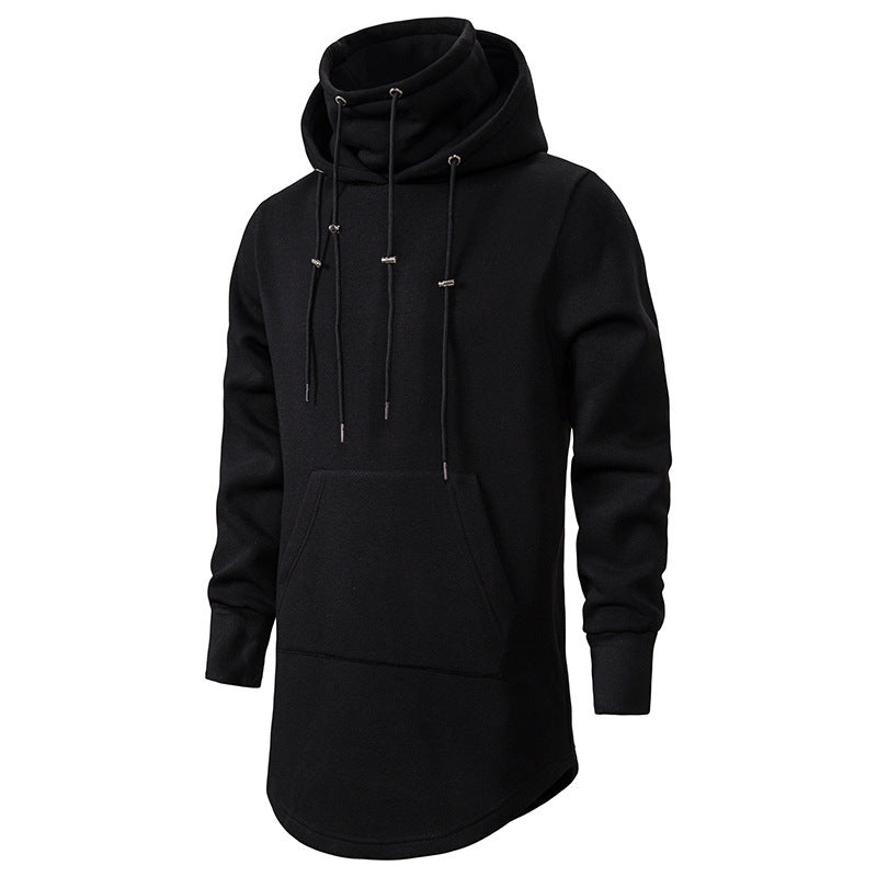 Herren Hoodie Modern Asymmetrisch Kängurutasche