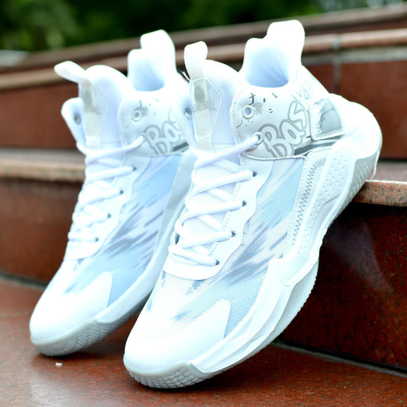 Damen Basketball-Sneaker Rutschfest Komfortabel Sportschuhe